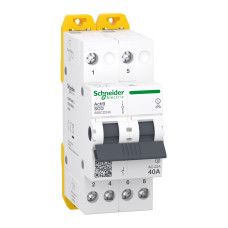 Переключатель трехпозиционный 40А 230В 2-полюсный 2м A9SCO240 Schneider Electric